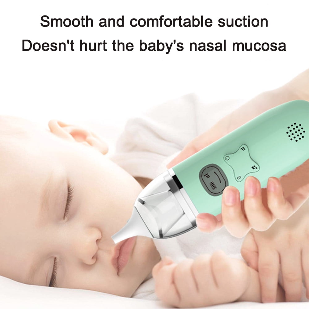 Baby Nasal Aspirator, Electric Baby Nose Sucker for Kids Toddlers, Baby Nose Cleaner, Automatic Booger Remover Sucker for Infants
