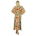 thumbnail image 2 of Bimba Women Exclusive Long Maxi Kaftan Multicolor Rayon Kaftan Kimono Sleeve Dress, 2 of 4