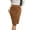 Khaki, variant on Suede Skirts for Women High Waist Wrap Midi Skirt Office Casual Twist Knot Skirts, S