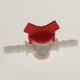 thumbnail image 5 of Regulador de flujo de agua de plástico duradero de 2 piezas, de válvula de cierre recta de 12 mm: la adaptaciónción a tubos de d Gloria Regulador de flujo de agua, 5 of 9