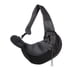 thumbnail image 1 of Bolsa de transporte para mascotas de tela Oxford, cremallera ajustable portátil, forro Flexible transpirable, bolsos de hombro de viaje Hábitats y jaulas para animales pequeños Negro Pequeño Greeniant  PT004329-18, 1 of 6