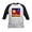 Black/White, variant on CafePress - Halloween Modern Abstract Oil Painting Kids Baseball T Shirt - Kids Cotton Baseball Jersey, 3/4 Sleeve Shirt