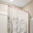 thumbnail image 2 of 4 PCS Decorative Rose Shower Curtain Hook Embellishments Hooks, 2 of 8