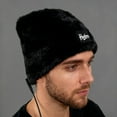 thumbnail image 2 of jobturf Winter Hats for Men Soft Comfy Warm Fuzzy Beanie Trendy Solid Color Skull Cap Windproof Snow Ski Beanies Hat for Cold Weather, 2 of 7