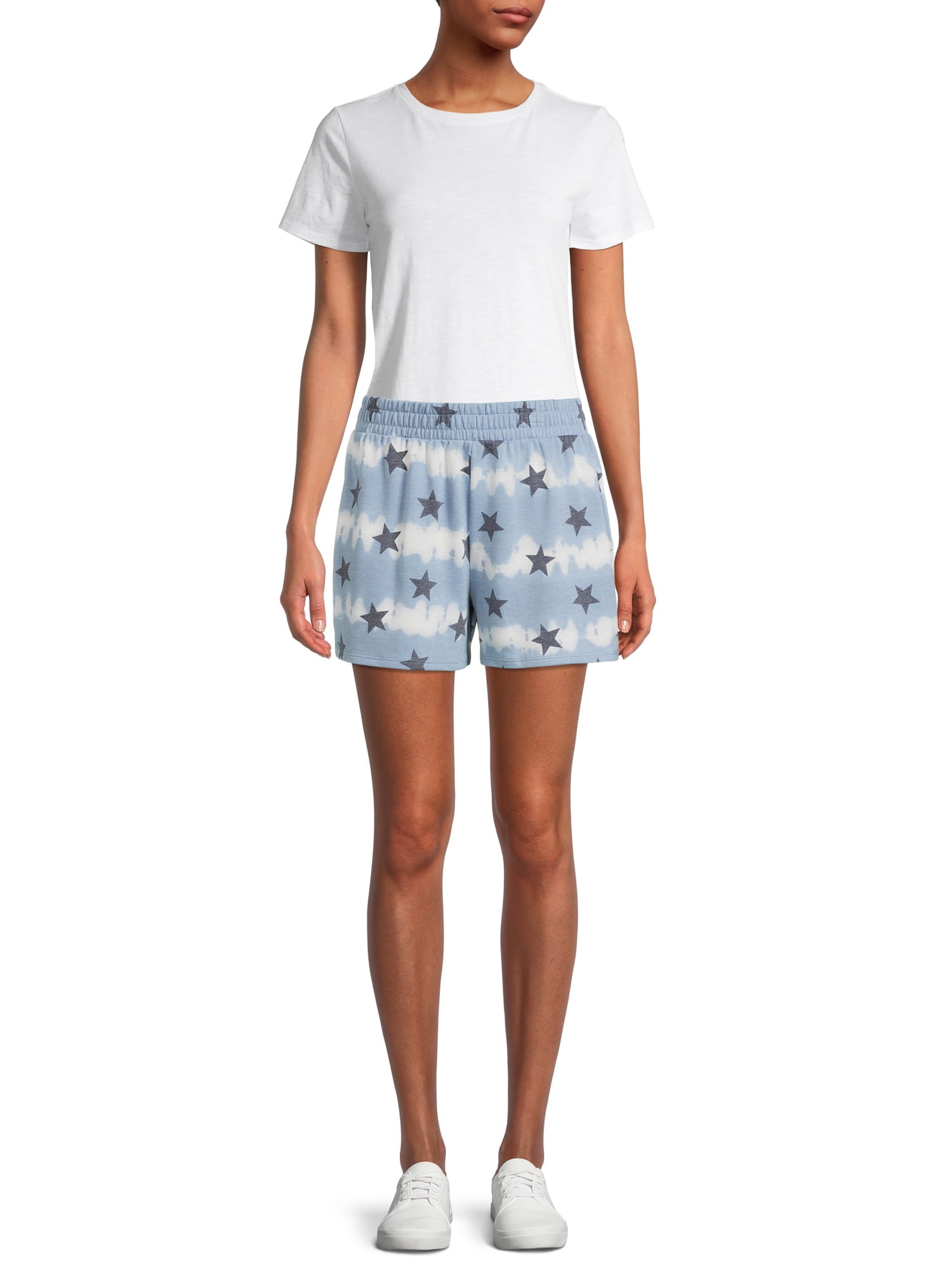 Como Blu Women's Active Elastic Waist Short - 3.5" Inseam