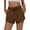 Coffee, variant on Sundazz Womens Sweat Shorts High Waisted Running Gym Workout Shorts Summer Casual Shorts with Pockets,White-Floral,M