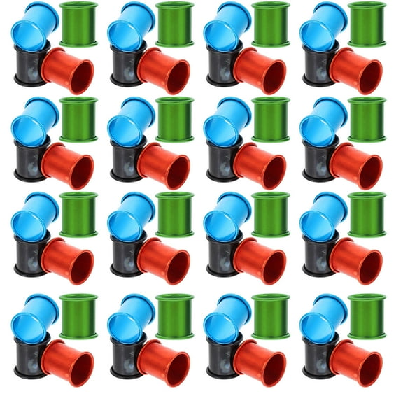 LOLIPPYY Aluminum Pigeon Leg Rings Lightweight Safe Long Use Pigeon Racing 100Pcs