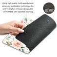 thumbnail image 4 of Pink and Green Flowers Mouse Pad 9.5x7.9x0.12 Inch Rectangular Desk Accessories with Floral Roses, Perfect for Home and Office Use, Add a Touch of Elegance, 4 of 5