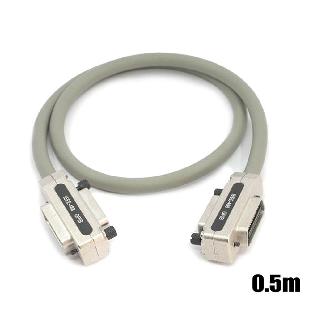 IE488 IEEE488 Cable Cable Terminal Metal Adapter Plug Data Wire Transmission Lines GPIB Cable