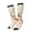 2 Black-1, variant on Women Crew Soft Moisture-wicking Socks Sleeping Cat In Blanket Pattern Design Cotton Socks, One Size fit All