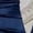 Navy Blue, variant on Women Satin Frill‑Trim Waist‑Accentuated Party Dress, Elegant Formal Gown For Bridesmaid Wedding Spring‑Fall Events