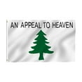 thumbnail image 5 of An Appeal to Heaven Flag,Liberty Tree Embroidered Flag,3x5 Sided Pine Tree Flags Vivid Color,Heavy Duty Historical Liberty Tree American Flag, 5 of 6