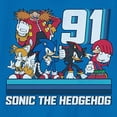 thumbnail image 2 of SEGA Boys Sonic The Hedgehog Shirt - Featuring Sonic, Tails, and Knuckles - The Hedgehog Trio - Official T-Shirt, 2 of 7