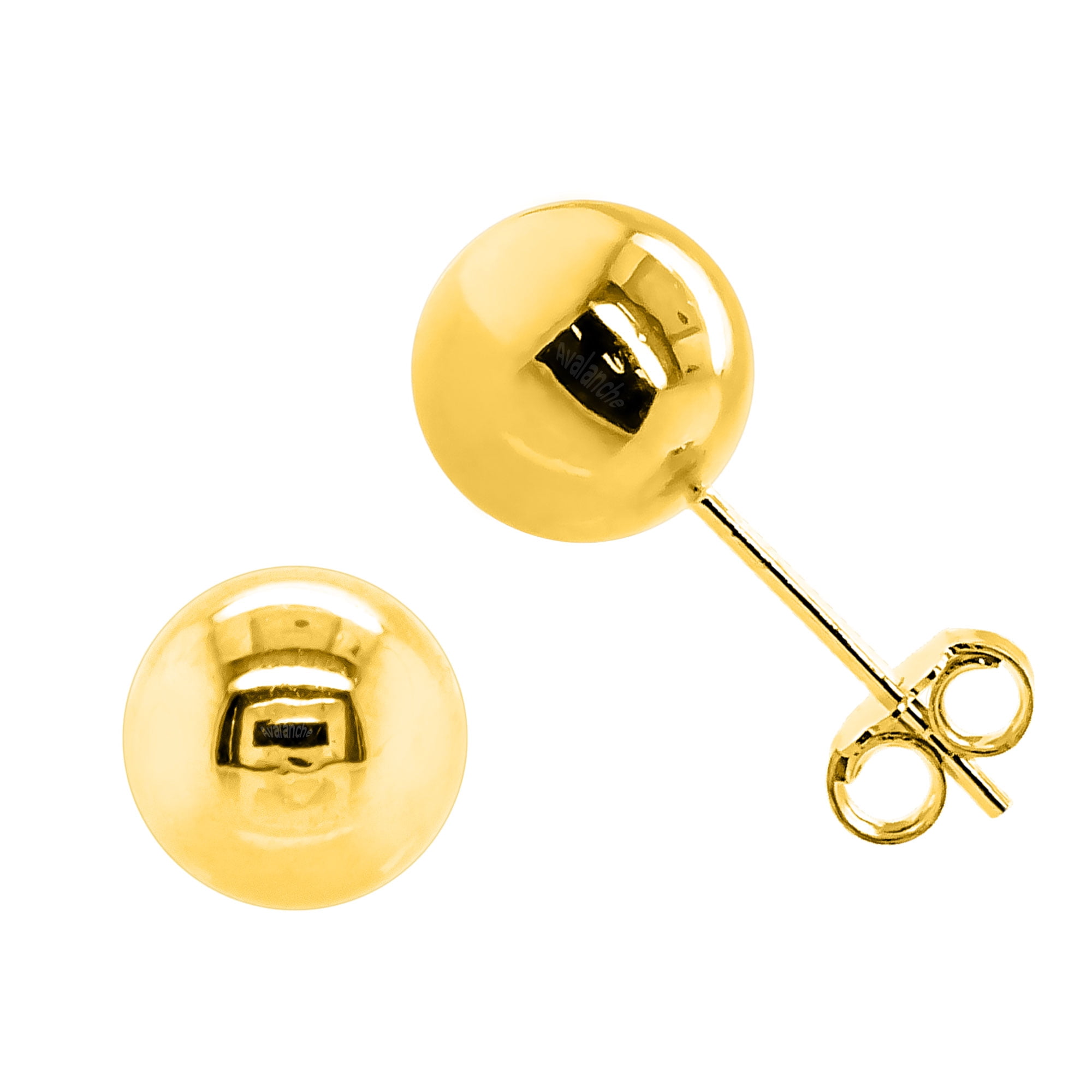 Yellow Gold-filled Ear Nuts Earring Backs – Armored Supply Co.