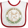 thumbnail image 3 of Inktastic Grandpa Future Hunting Buddy Deer Boys Baby Bib, 3 of 4