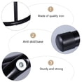 thumbnail image 5 of CIMAXIC Support de Stationnement pour Vélo Portable 1 Pce, Support d'Équilibre pour Stationnement, Support à Brancher pour Trottinette, 13,39 Pouces X 12,6 Pouces X 6,89 Pouces, 5 of 5