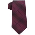 thumbnail image 1 of Kenneth Cole Mens Optical Self-tied Necktie, Red, One Size, 1 of 1