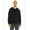 Black, variant on Bella & Canvas Men's Sponge Fleece Pullover Hoodie