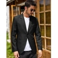 thumbnail image 4 of COOFANDY Sports Coats for Men Casual Two Button Formal Suit Jacket, 4 of 7