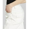 thumbnail image 5 of And Now This Women's Ripped Mom Jeans Seashell Off White Wash Size 29, 5 of 7