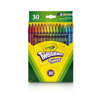 Crayola Twistables Colored Pencils (30 Assorted Colors)