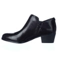 thumbnail image 4 of Womens naturalizer Zarie Casual Ankle Boots - Black Smooth/Snake, 4 of 7