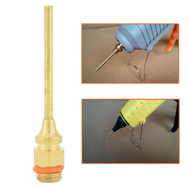 Glue Nozzle, Office Quick Repairs Widely Used Beautifully Glue Accessory, Large Diameter Hot Melt Glue For Jewelry Tools Accessory