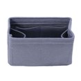 thumbnail image 5 of Felt Insert Bag Makeup Handbag Organizer Travel Inner Purse Portable Cosmetic Bags Storage Tote, 5 of 16