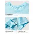 thumbnail image 4 of ZXSXSY Women's Tie-Dye Graphic Tee Crew Neck Short Sleeve T Shirt, 4 of 5