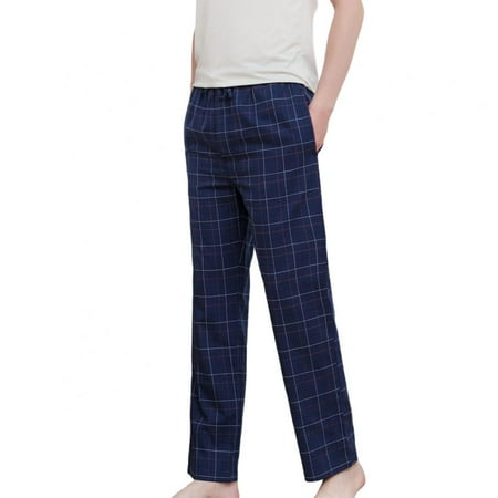 

Mens Pajama Pants – Mens Plaid Lounge Pajama Bottoms