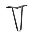 thumbnail image 2 of Pata de mueble Pies de sofá Fuerte Antideslizante Protector de piso de servicio pesado Reemplazo de patas otomanas para mesa Armario Gabinete Soporte 18 cm negro perfecl Protector de patas de cama, 2 of 8