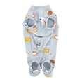 thumbnail image 2 of Guiexla Pet Clothes Cartoon Pattern Pet Jumpsuit Breathable Comfortable Soft Cotton Dog Pullover Pet Supplies, 2 of 7