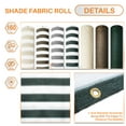 thumbnail image 2 of 3' x 231' Dark Green With White Stripes Residential Commercial Privacy Deck Fence Screen 160 GSM Weather Resistant Outdoor Protection Fencing Net for Balcony Verandah Porch Patio Pool Backyard Rails, 2 of 5