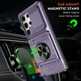 thumbnail image 5 of Fashion Case with Holder Stander Kickstand Drop Resistant Shockproof Case For Samsung Galaxy S25 Ultra, 5 of 7