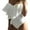 White, variant on Black and Friday Clearance under $5 asdoklhq Womens Plus Capris,Womens Frill Off One Shoulder Lace Bodysuit Stretch Party Leotard Jumpsuit