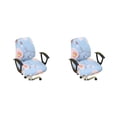 thumbnail image 1 of tssuouriy 2piece Dustproof Chair Covers For Armchair For Protection Stylish Computer Chair Cover insect orchid 2Set, 1 of 6