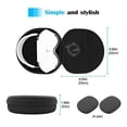 thumbnail image 3 of ProCase Hard Case for New AirPods Max, Travel Carrying Headphone Case with Silicone Earpad Cover & Mesh Pocket, AirPods Max Protective Portable Storage Bag -Black, 3 of 8