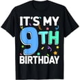 thumbnail image 1 of Playera de Cumpleaños 9 para Niña - ¡9 Años de Felicidad!, 1 of 7
