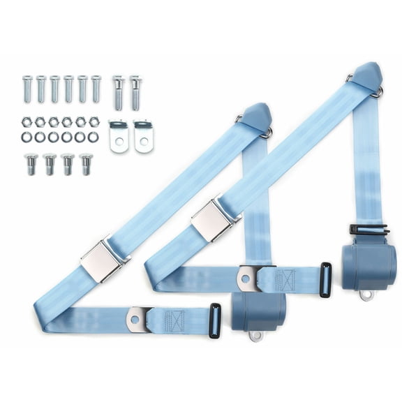 1973-91 Chevrolet GM Truck 3 Point Shoulder Retractable Safety Seat Belt System