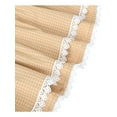 thumbnail image 6 of Girls Dress Yellow Check Lace Trim Bow Tie Pearl Ruffle Strap Casual 10 Years, 6 of 6