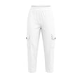 thumbnail image 3 of yillto Capris for Womens Straight Leg Pants with Pockets Fashion Cargo Outfit High Waist Dressy Pant, 3 of 7