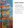 thumbnail image 3 of Arizona, Destination Signpost Birch Wood Wall Sign (12x18 Rustic Home Decor, Ready to Hang Art), 3 of 5