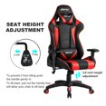 thumbnail image 4 of Topcobe Gaming Chair Racing Office Chair High Back Computer Desk Chair PU Leather Chair Executive and Ergonomic Adjustable Swivel Chair with Headrest and Lumbar Support, 4 of 7
