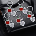 thumbnail image 2 of czcpp-5PCs Teacher Keychains Teacher Appreciation Gifts Teacher Gift Thank You Keychains Graduation Gift For Teachers, 2 of 4