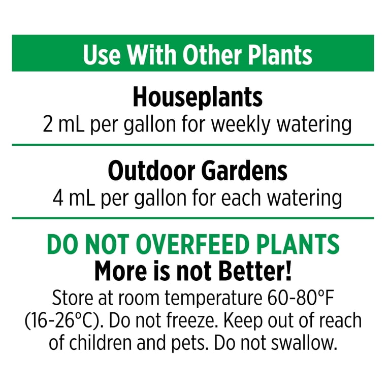 Awesome Plant Hydroponic Nutrients 6-Pack - 600ml Plant Food For Herbs, Vegetables, Flowers