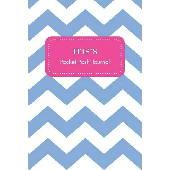 Iris's Pocket Posh Journal, Chevron, (Paperback)