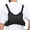 thumbnail image 6 of Yucurem Sports Chest Bag, Adjustable Strap Front Chest Pack, Running Vest Bag Sport Backpack for Men Women (Black), 6 of 10