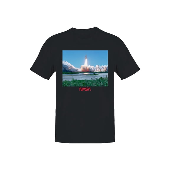 Officially Licensed NASA Space Shuttle Launch Explosion Men's T-shirt