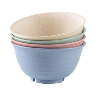 50 Ounce Plastic Bowls, Large Cereal Bowls, Large Soup Bowls, Set of 9  Coastal YE392.481 