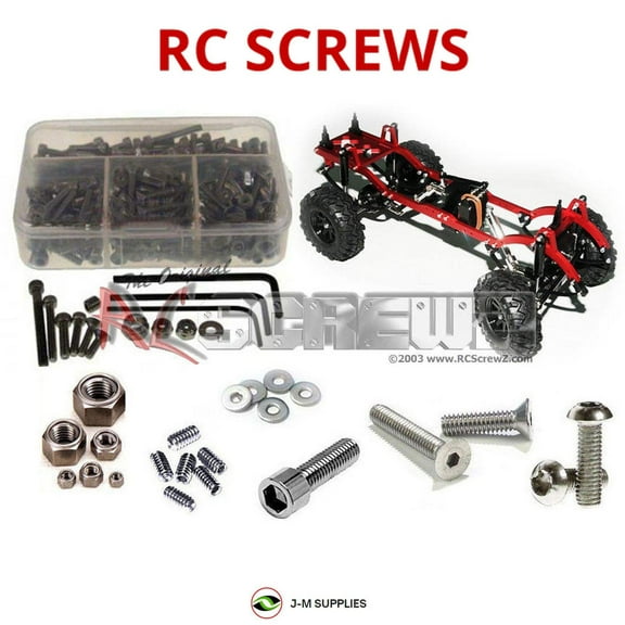 RCScrewZ Stainless Steel Screw Kit rc4wd002 for RC4WD Trail Finder/SE RC Car | SET